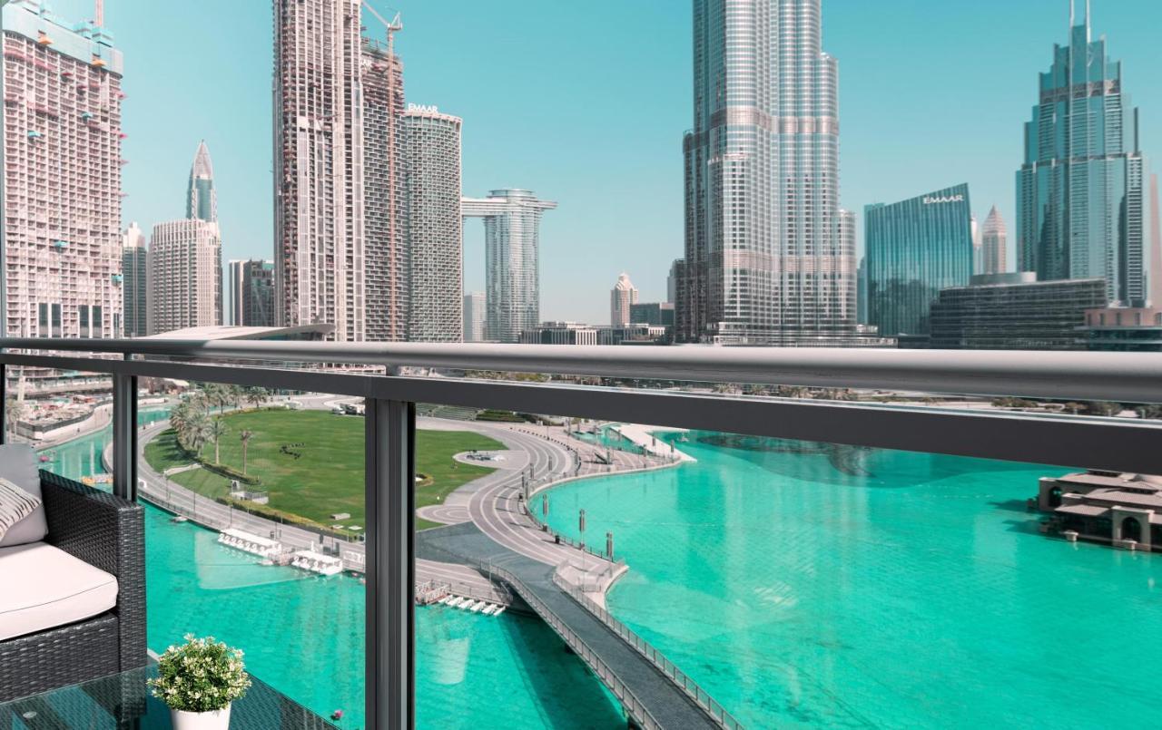 Elite Royal Apartment - Full Burj Khalifa & Fountain View - 2 Bedrooms And 1 Open Bedroom Without Partition Dubai Eksteriør bilde