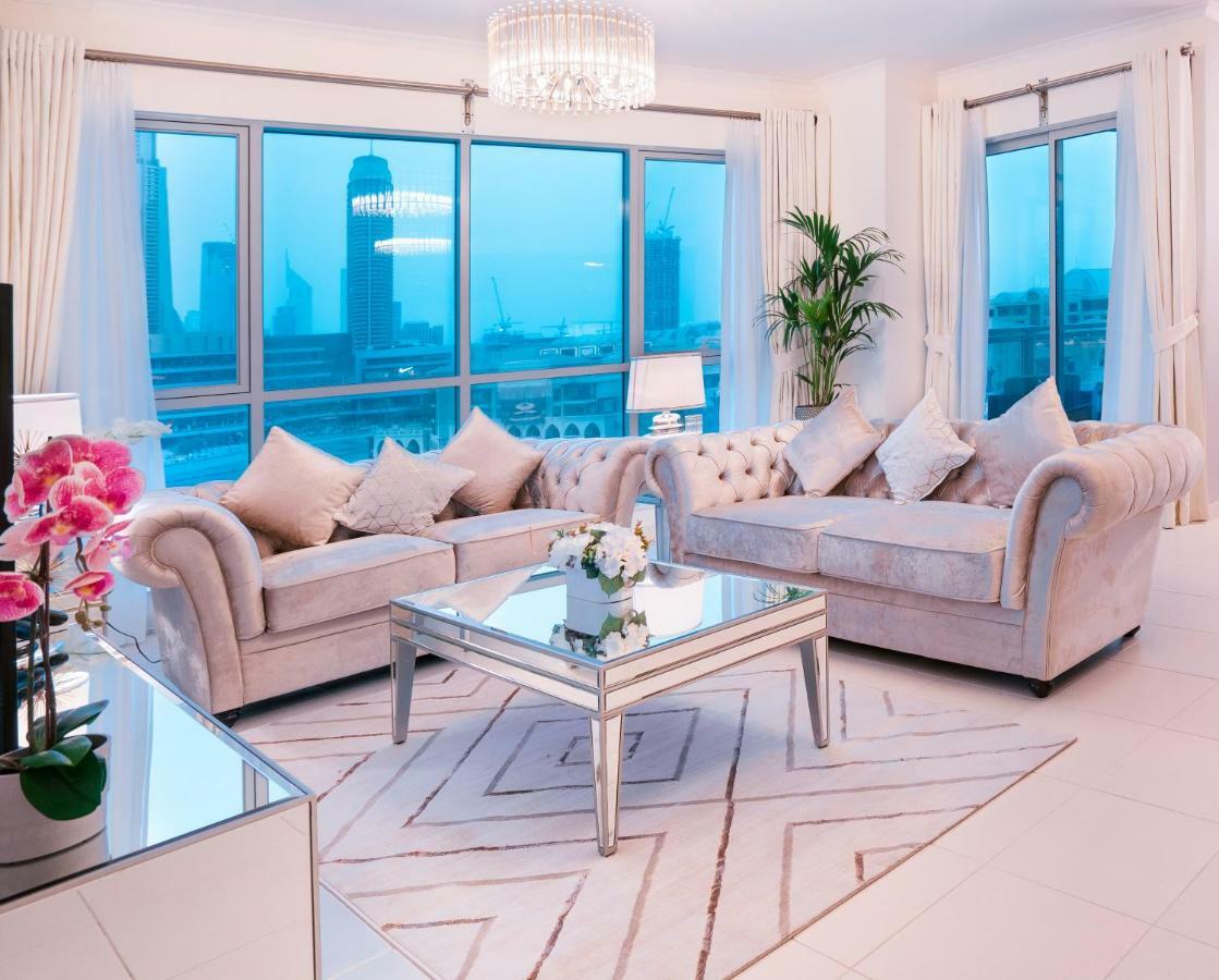 Elite Royal Apartment - Full Burj Khalifa & Fountain View - 2 Bedrooms And 1 Open Bedroom Without Partition Dubai Eksteriør bilde