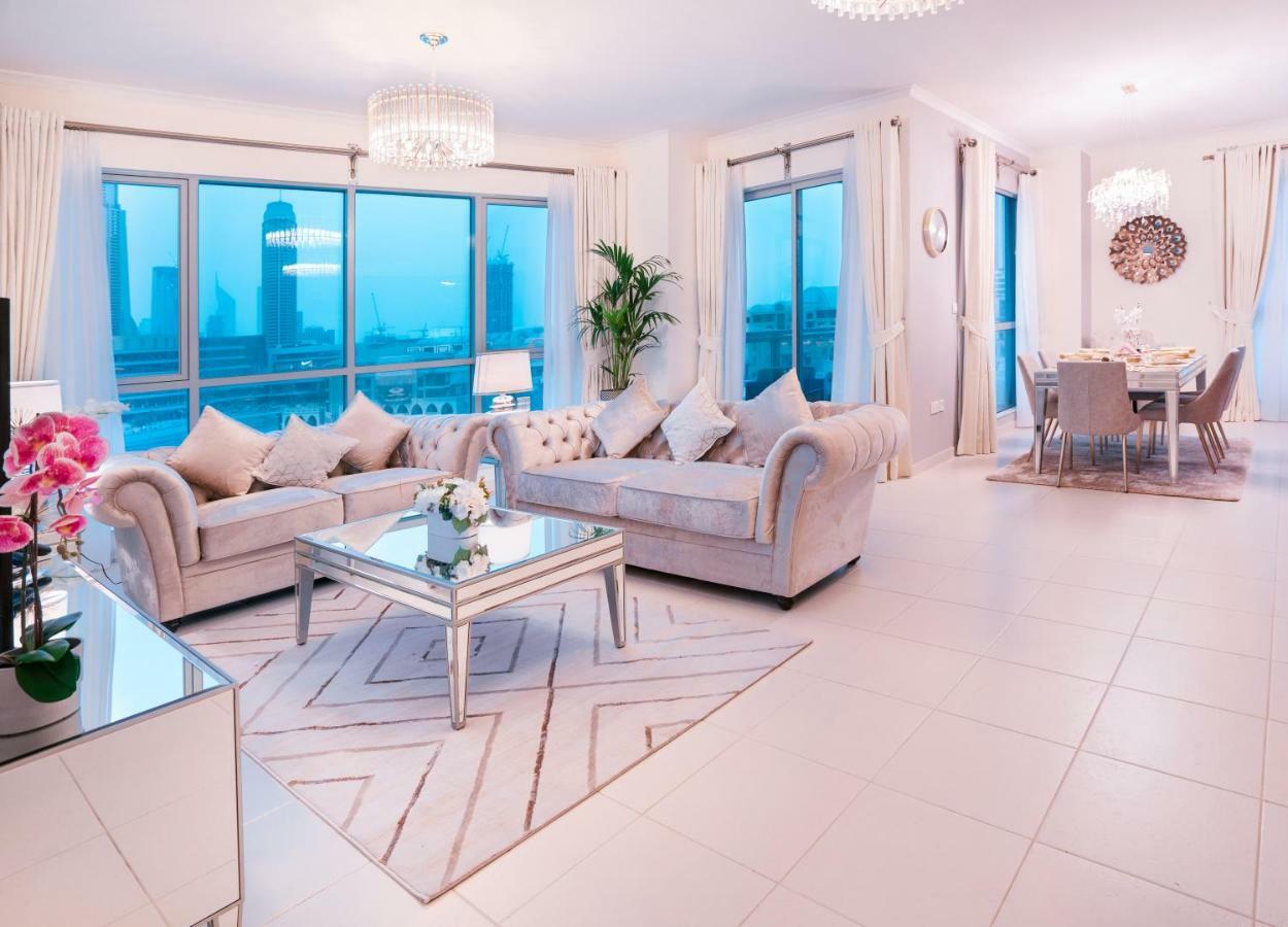 Elite Royal Apartment - Full Burj Khalifa & Fountain View - 2 Bedrooms And 1 Open Bedroom Without Partition Dubai Eksteriør bilde